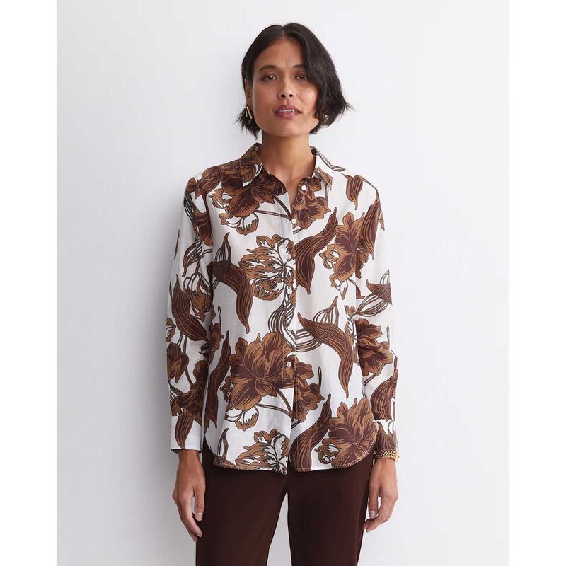 Sportscraft Zinnia Cotton Silk Shirt image number 2